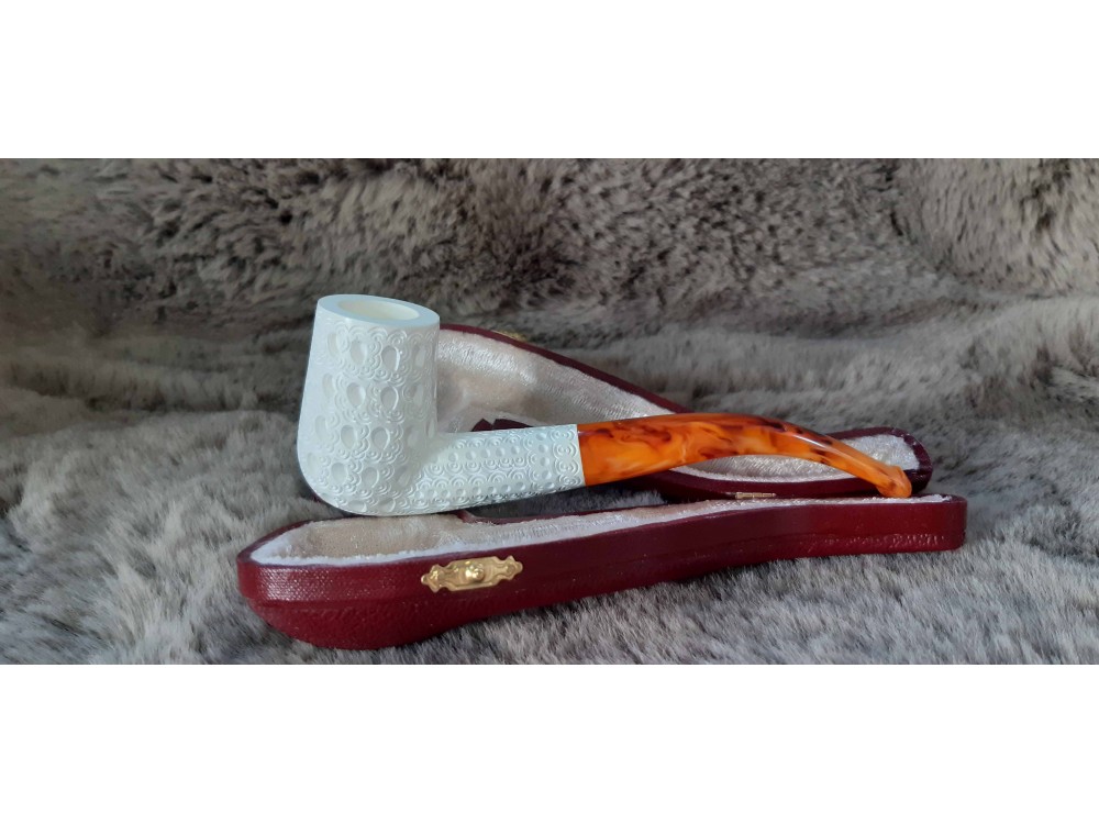 Handmade Block Meerschaum Pipe